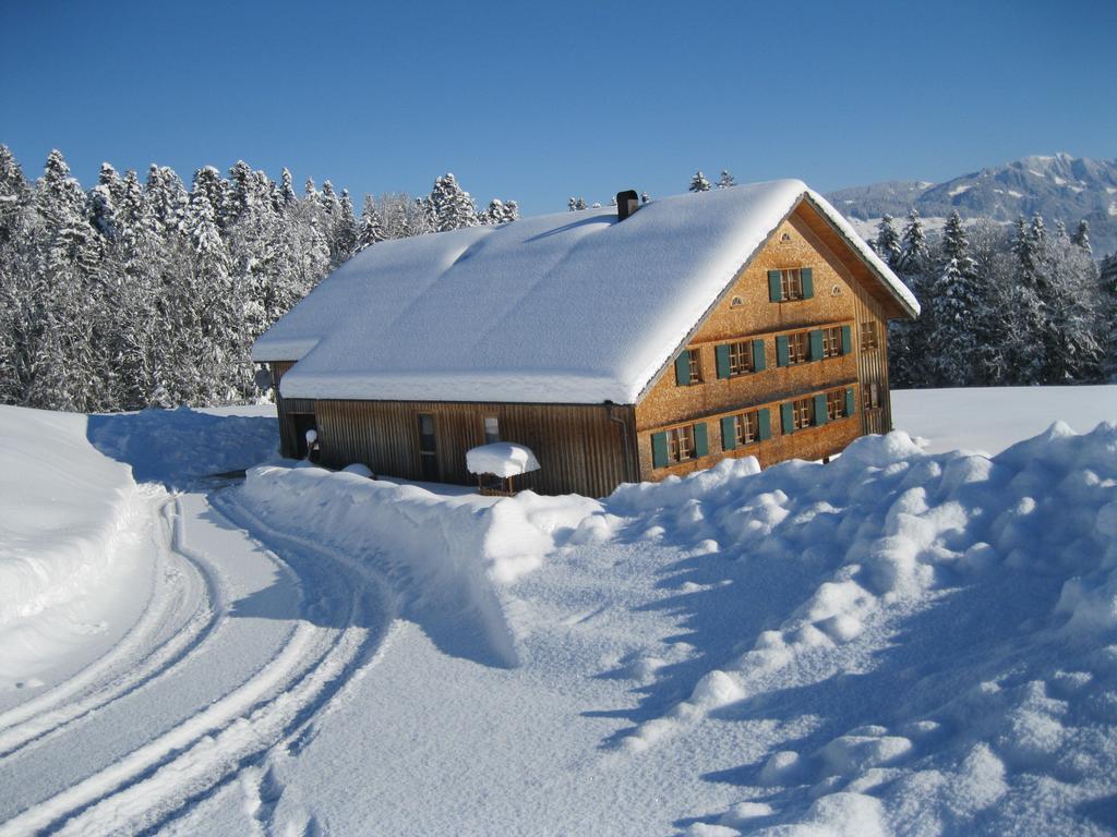 Apartamento Ferienloft Waldblick Schwarzenberg im Bregenzerwald Habitación foto