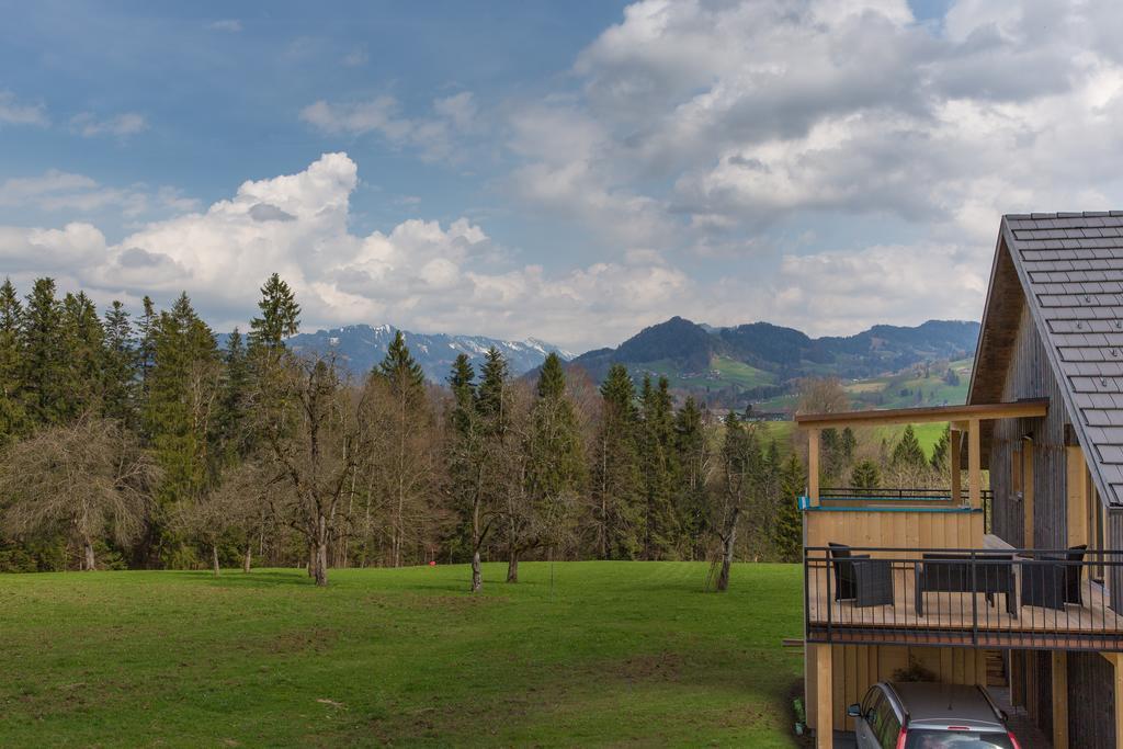 Apartamento Ferienloft Waldblick Schwarzenberg im Bregenzerwald Exterior foto